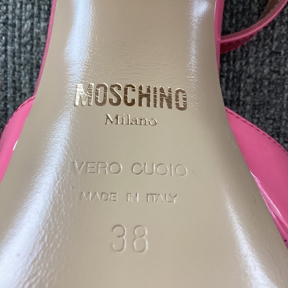 Moschino Logo Sole Platform Sandal (Women) 8US / 38EU - Picture 10 of 14